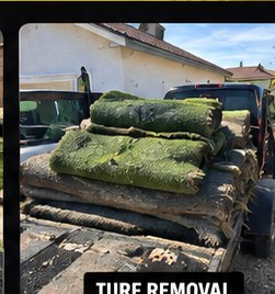 Illustrative artificial turf and debris removal
